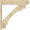 Ekena Millwork Merced Arts & Crafts Rough Sawn Outlooker, Douglas Fir, 8"W x 42"D x 42"H OUT08X42X42MRC03RDF - alternate 2